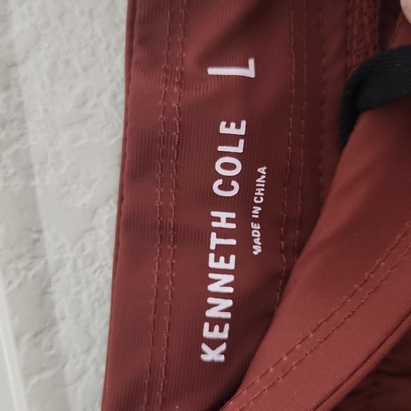 Kenneth Cole pants size L running light weight joggers FLAWS Windpants - Picture 2 of 14